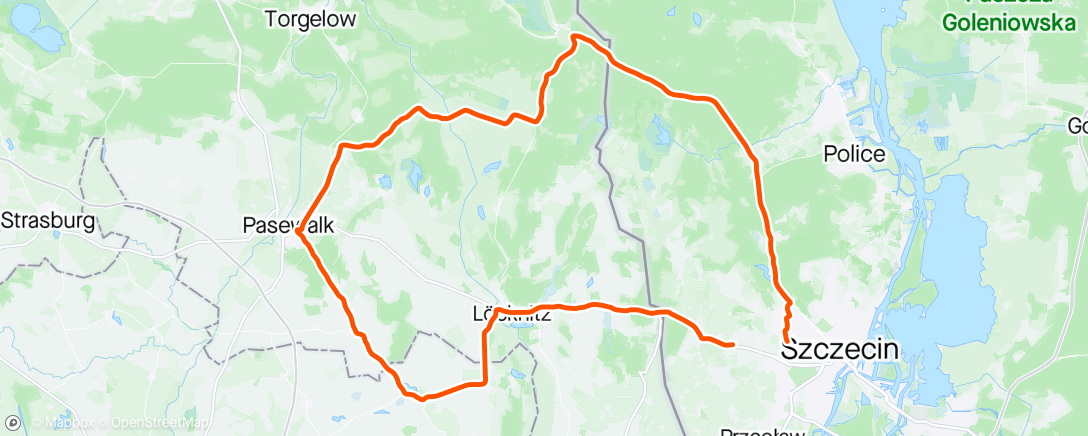 Mapa de la actividad, Krajoznawczo, lekko, tylko bez sakiew.