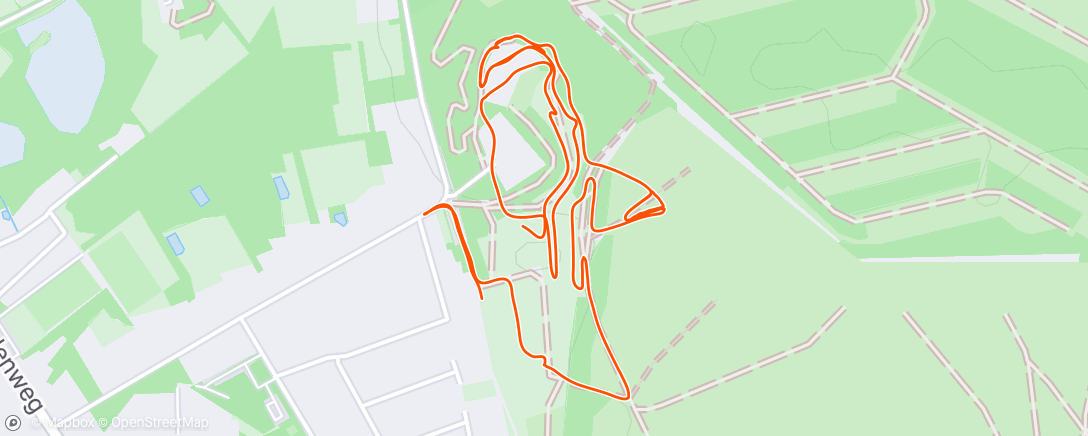 Map of the activity, Morning Ride