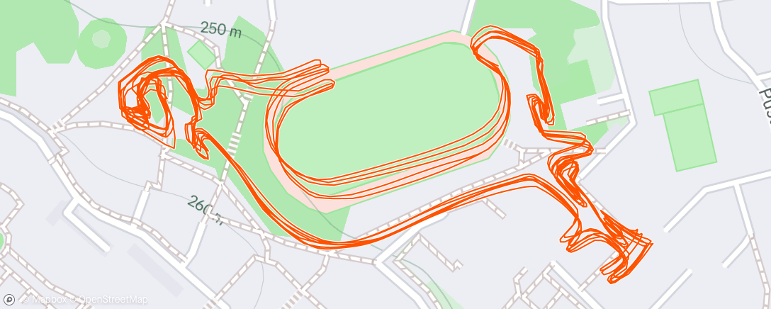 Map of the activity, Lunch Ride
