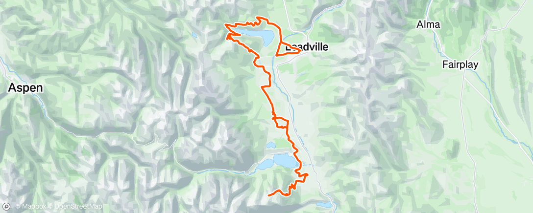 Map of the activity, Morning Ride