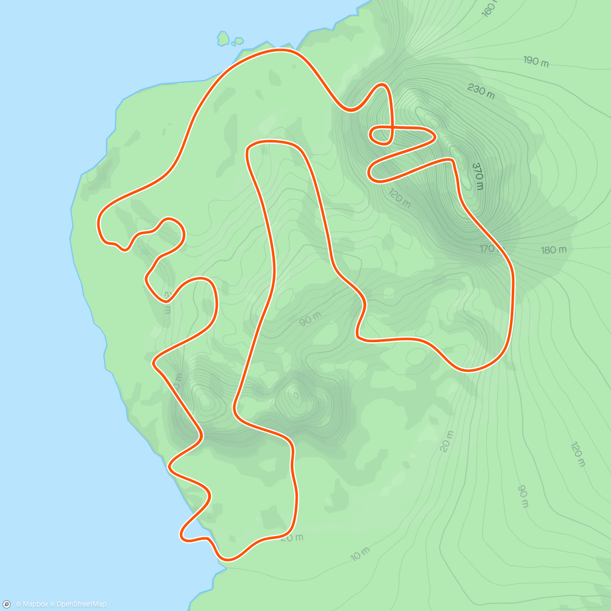 Map of the activity, Zwift - Tempo Torque in Watopia