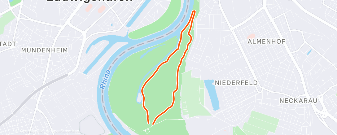 Map of the activity, Run #14.1 2026