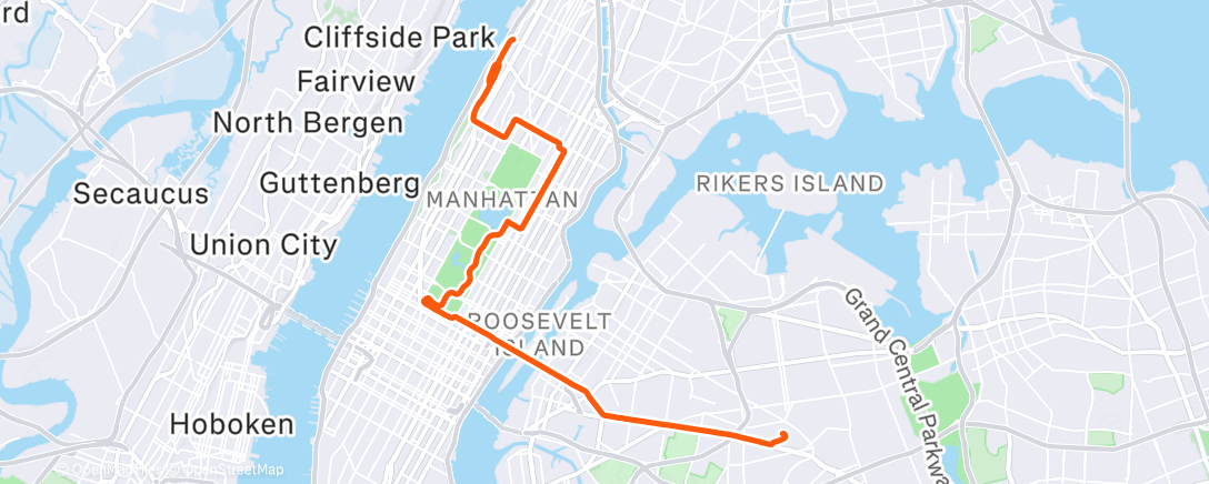 Map of the activity, TNSR - Uptown