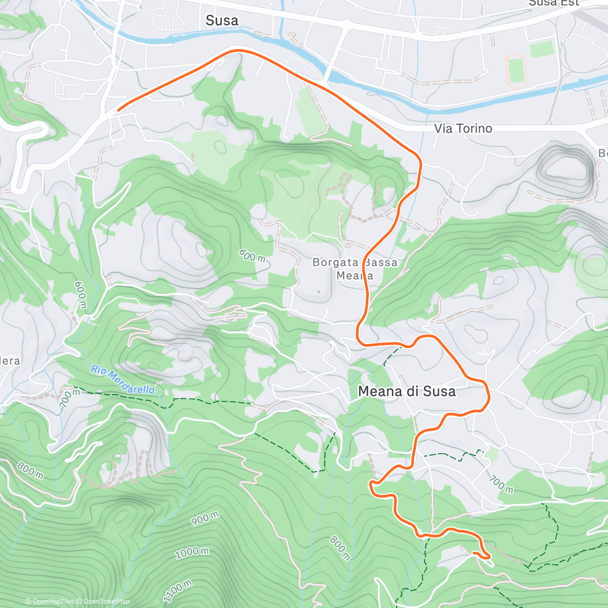 Карта физической активности (ROUVY - Steady Ride | Serious FTP Builder)