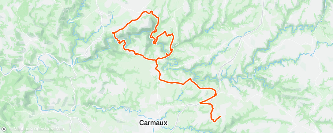 Carte de l'activité