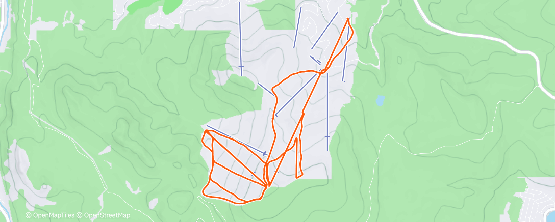 Map of the activity, Northstar