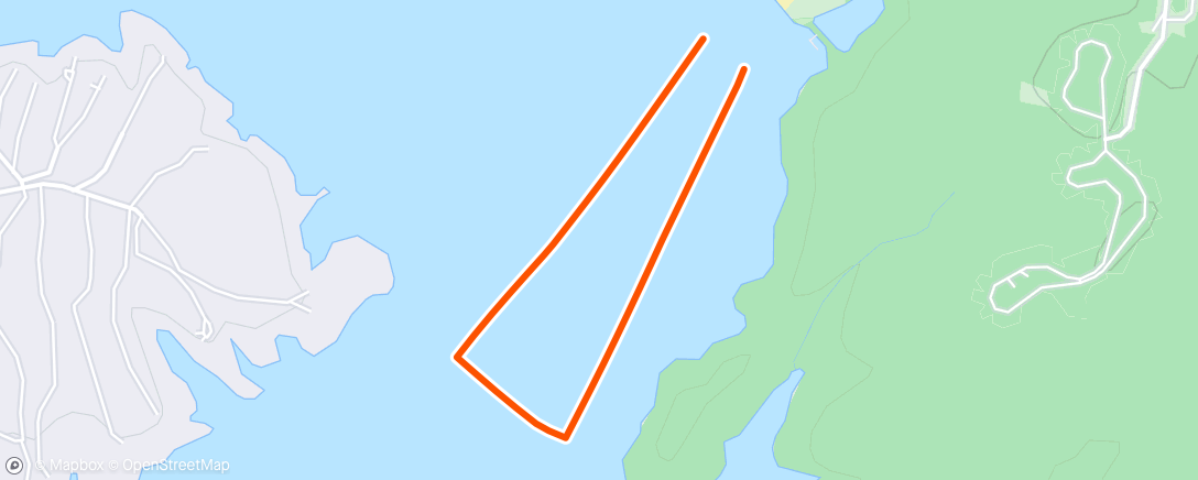 Map of the activity, Kinetic Swim