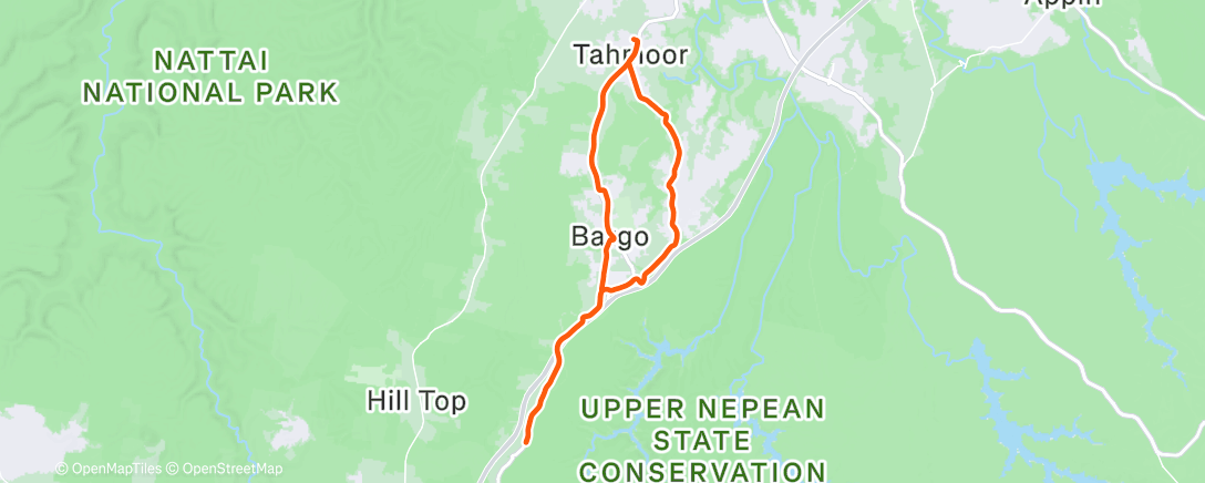 Map of the activity, First one for the year