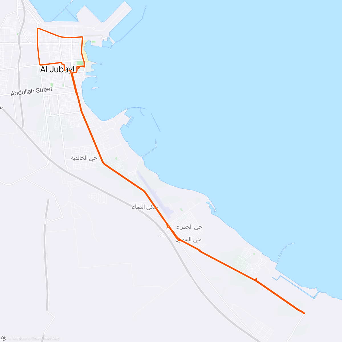 Map of the activity, Smooth Ride
