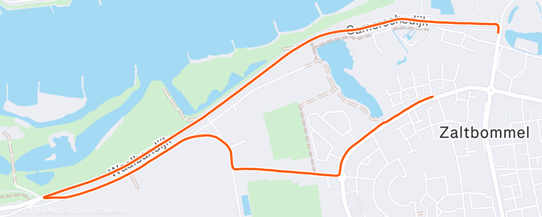 Map of the activity, BOKL training - 07