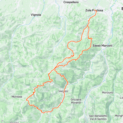 Giro 110 km 2600 dislivello | 111.4 km Road Cycling Route on Strava