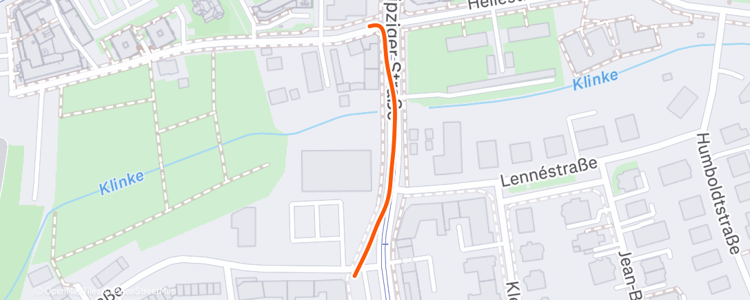 Карта физической активности (Mittagslauf)