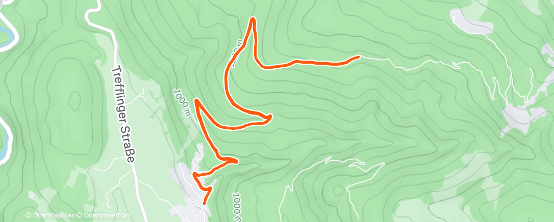 Peta aktivitas, Night Hike