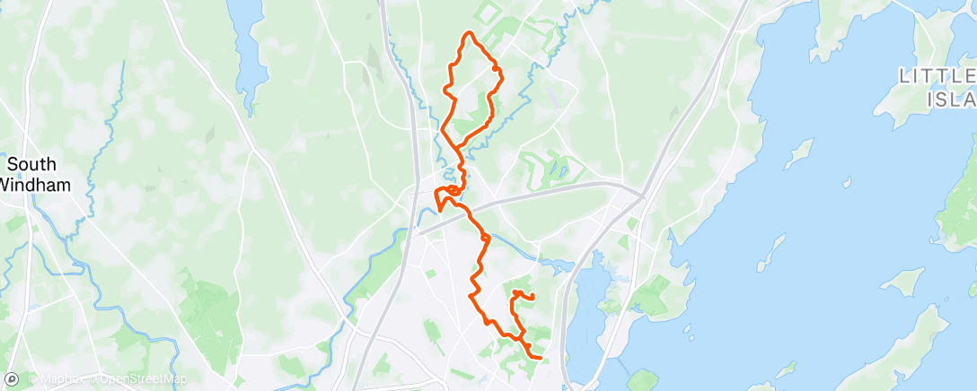 Map of the activity, Afternoon E-Mountain Bike Ride