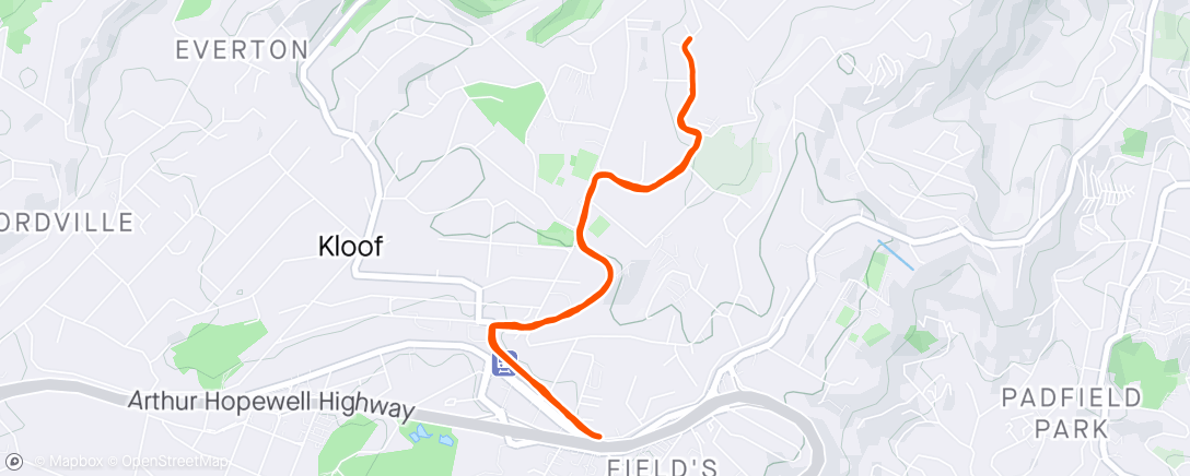 Map of the activity, Morning Run
Hills and Altitude