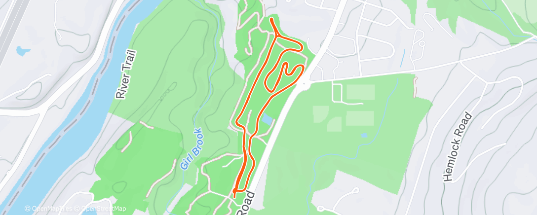 Map of the activity, Family Ski Streak - nice snowglobe conditions