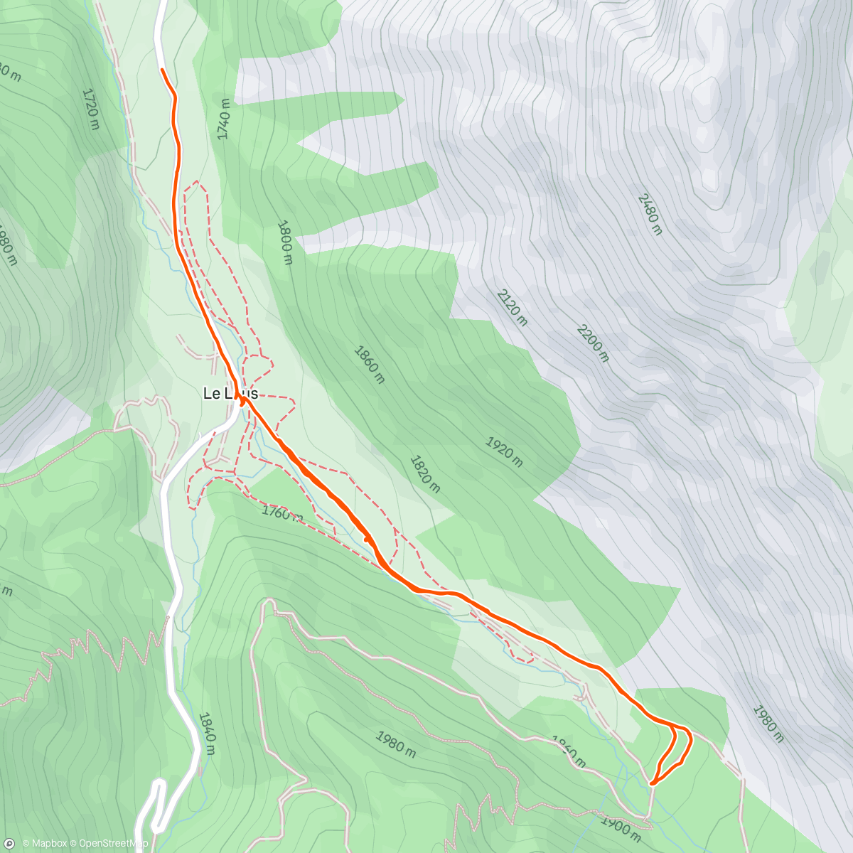 Map of the activity, Rando Digestive : Bois des Oules ☀️❄️