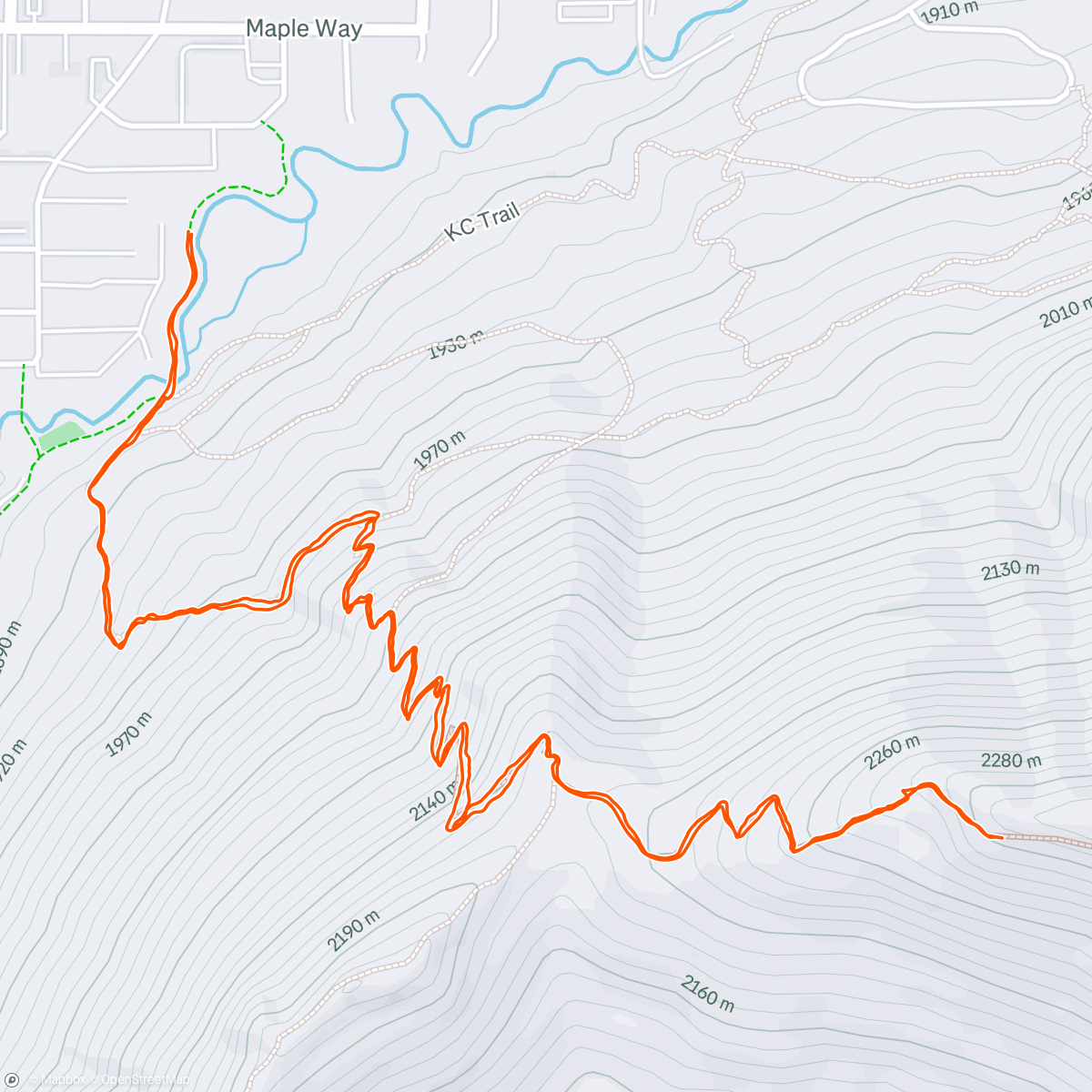 Map of the activity, Lava Hot Springs Walk About