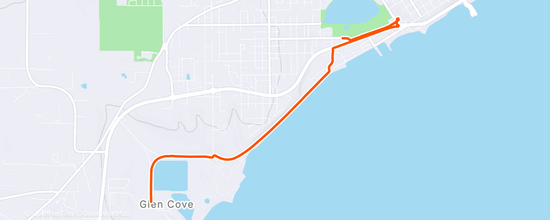 Карта физической активности (Afternoon Ride)