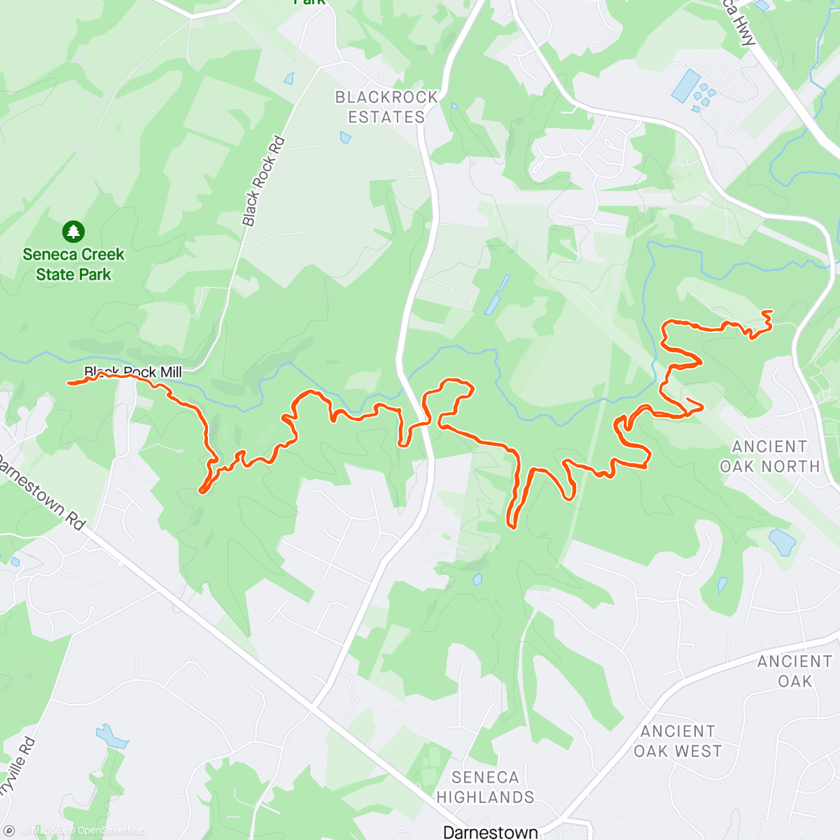 Map of the activity, On the trail again 🎶🎵
