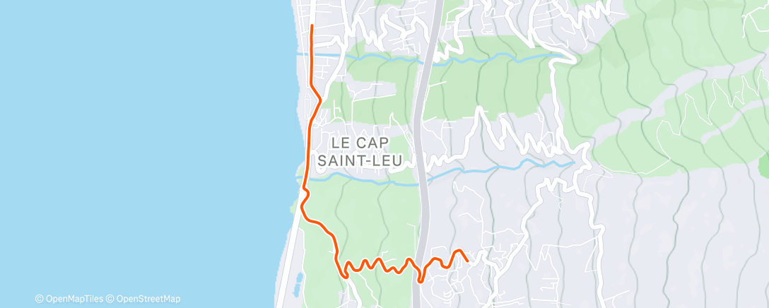 Map of the activity, Petite boss tranquille 🚴👌🇷🇪