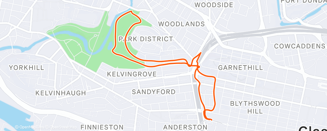 Map of the activity, Lunch break swaz