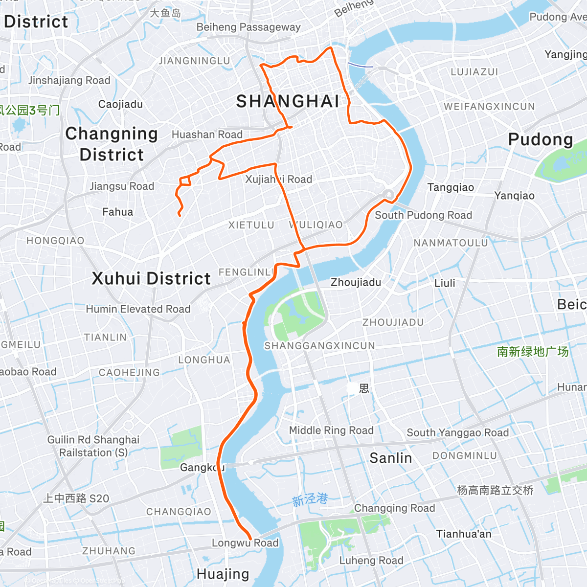 Map of the activity, 🌬️