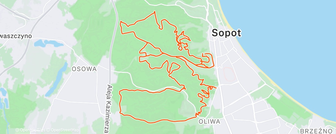 Map of the activity, Nawet trochę wzniosu udało się znaleźć
