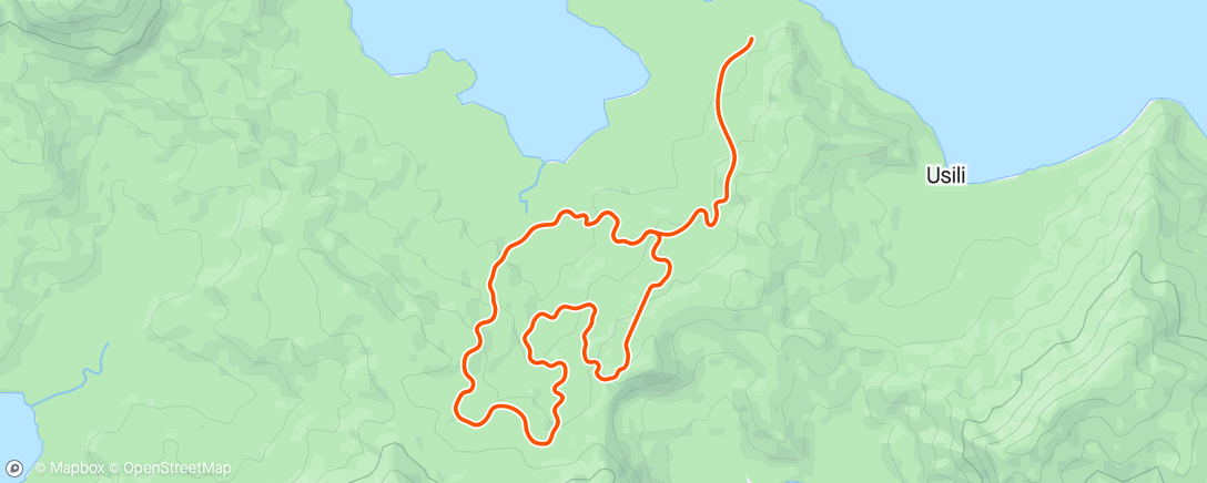Map of the activity, Zwift - Rodillo in Watopia