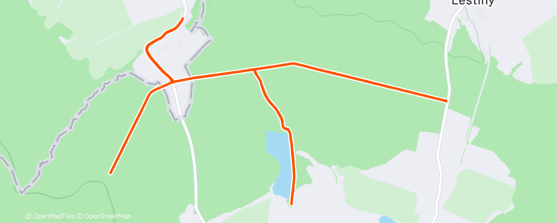 Карта физической активности (Lauf am Morgen)