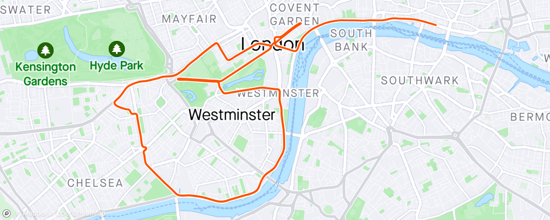 Map of the activity, Zwift - Group Ride: ALPENTROEDLER Stammtisch Ride (D) on Greater London Flat in London