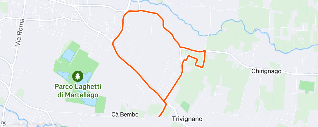 Карта физической активности (Camminata coniugale)