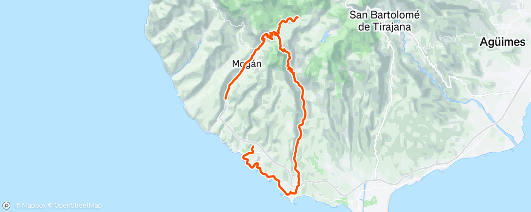 Карта физической активности (Morning Ride)