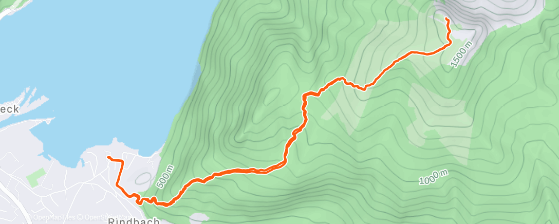 Map of the activity, Erlakogel ☀️