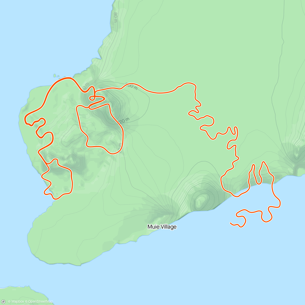 Map of the activity, Zwift - 2024 Spring base v15 in Watopia