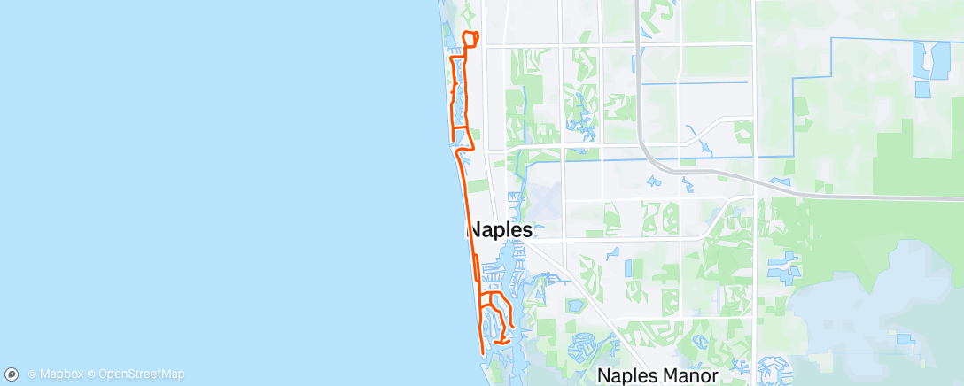 Map of the activity, Morning Ride