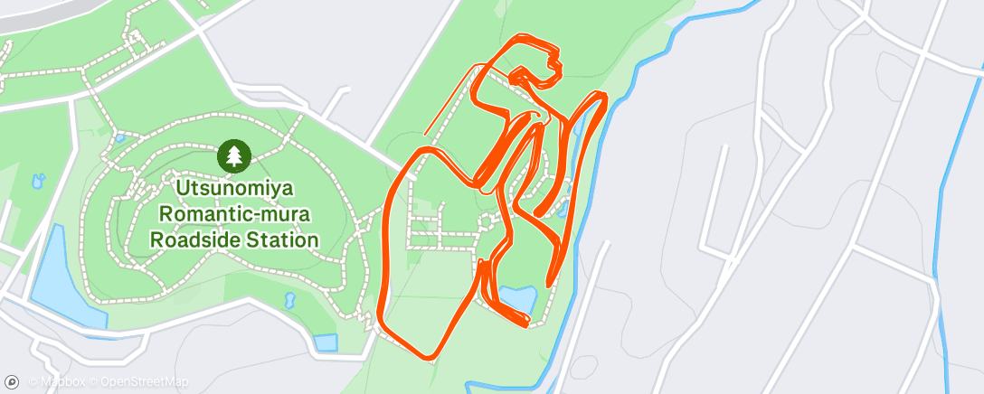 Map of the activity, CX National Championships 🇯🇵🏆