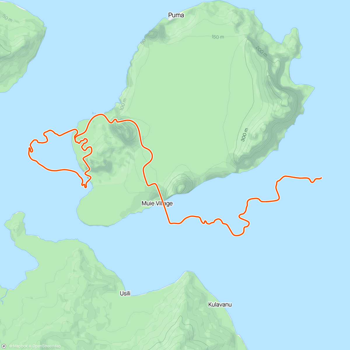 Map of the activity, Zwift - Pacer Group Ride: Triple Flat Loops in Watopia with Maria