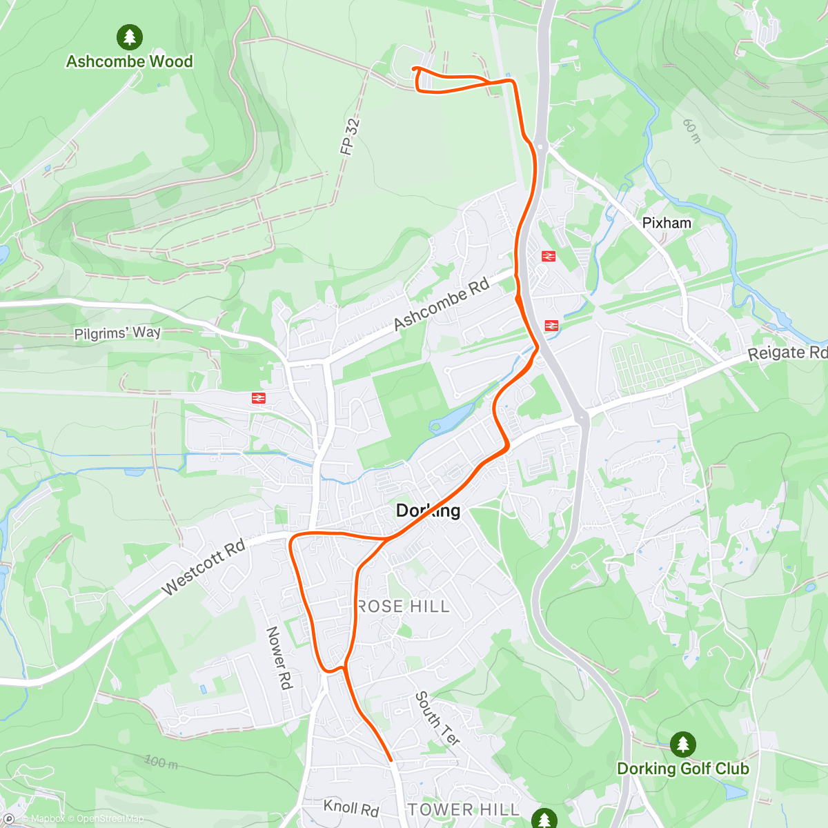 Map of the activity, Christmas carols