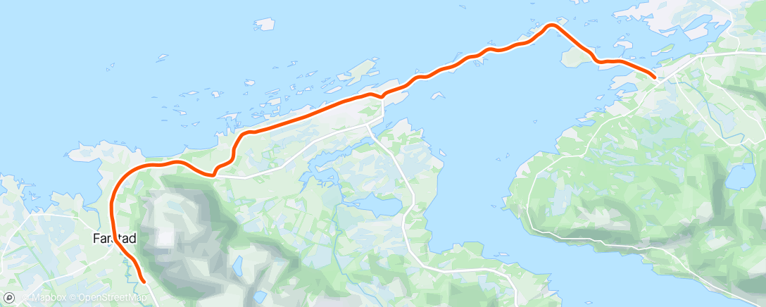 Map of the activity, Rouvy - Atlantic Road - Norway