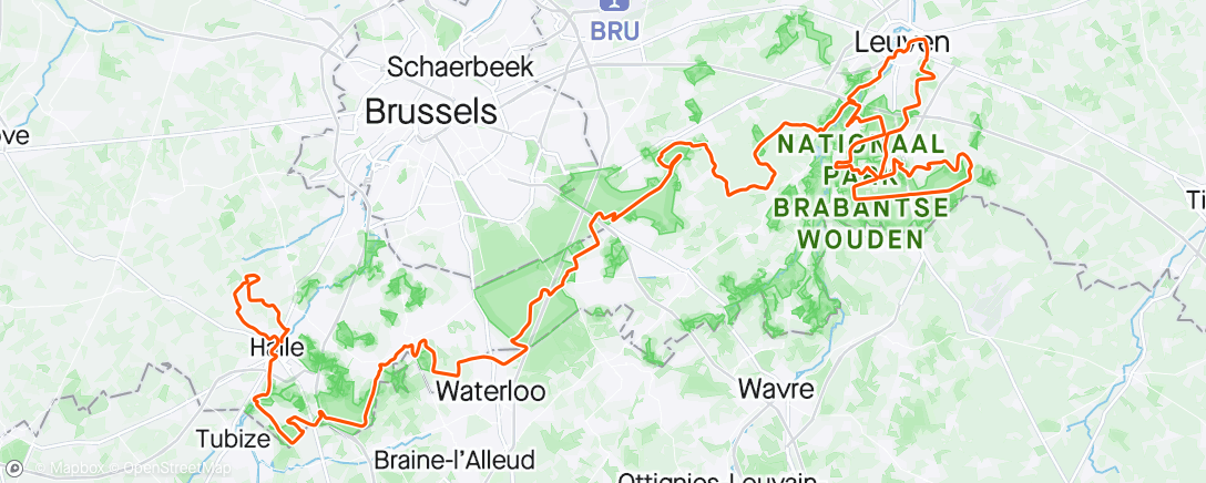 Map of the activity, WK Gravel! Marianne wint 🐐🏅