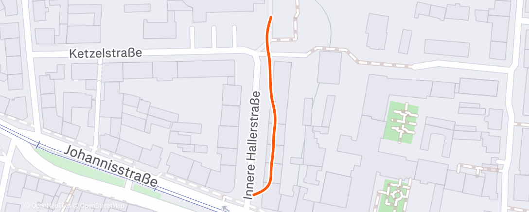 Map of the activity, Lunch Walk