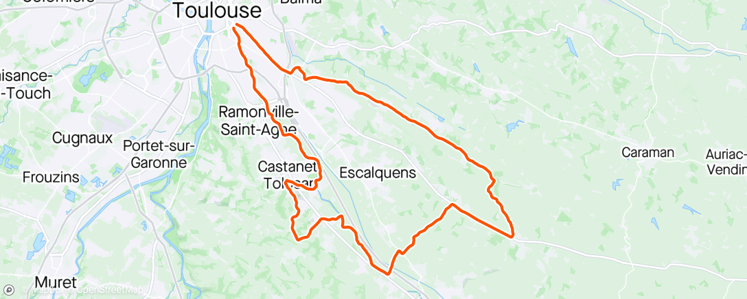 Карта физической активности (2h07 La soquette légère 🧦)
