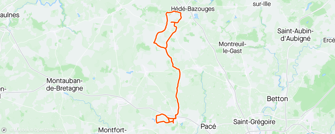 Map of the activity, Coucou du renard 🦊