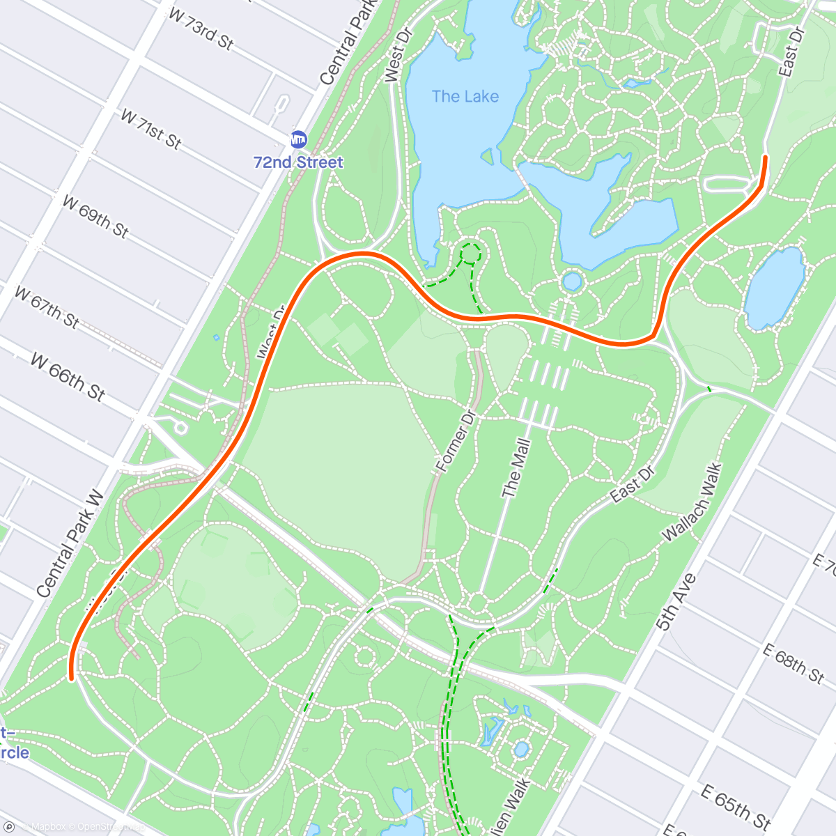Map of the activity, Zwift - Race: Challenge And Revenge on LaGuardia Loop in New York