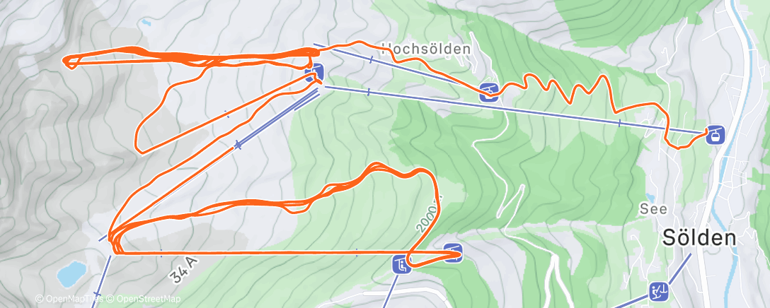 Map of the activity, Top šůšn!