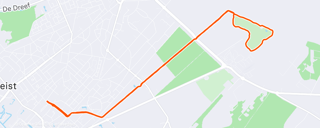 Карта физической активности (Retourtje schaapskooi)