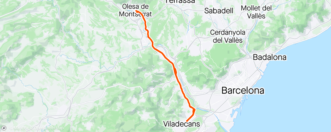 Map of the activity, Vuelta a los principios!!!