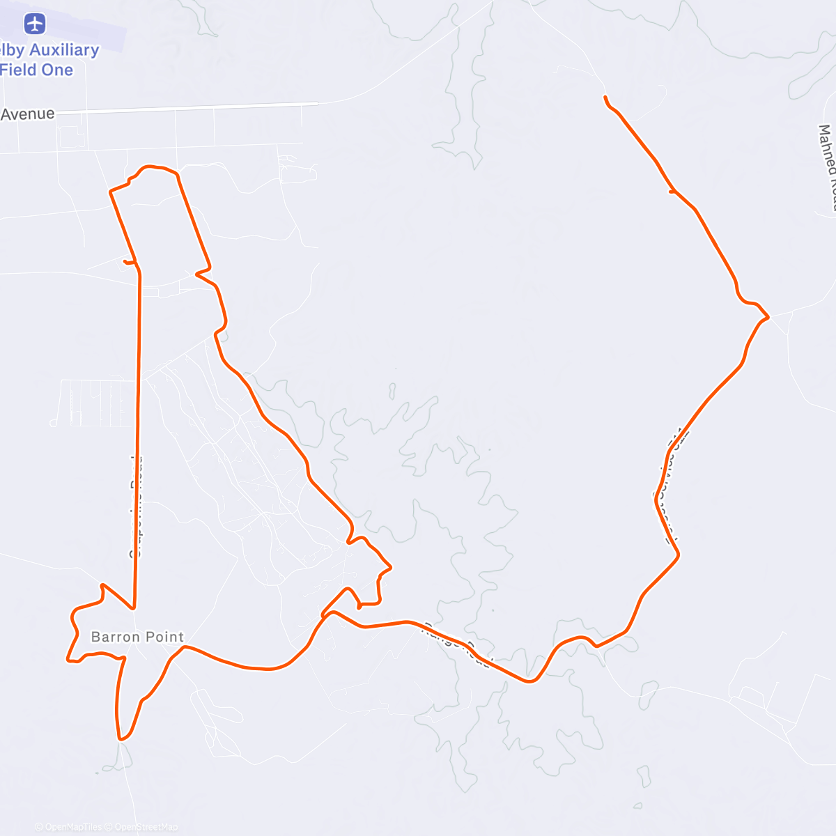 Map of the activity, Scorched earth and Battlefield bushwhack with 50 calibers