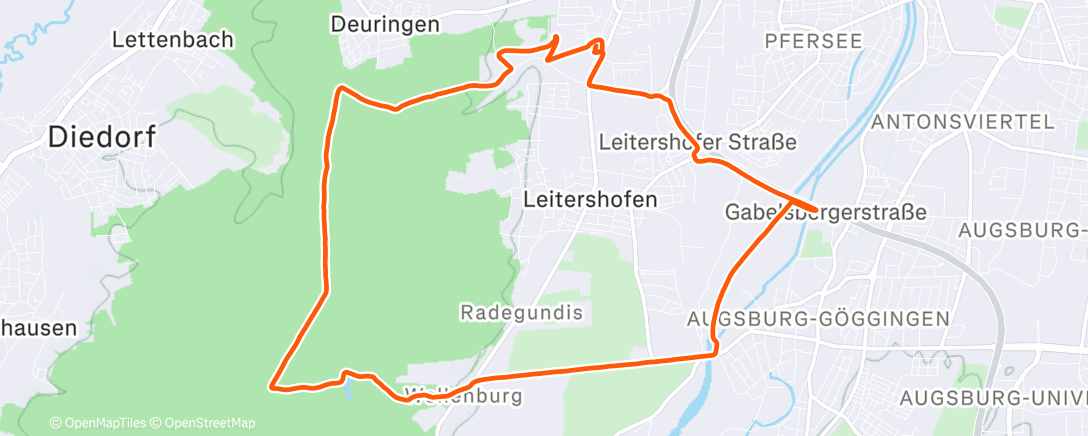 Карта физической активности (Endspurt für das Jahresziel)